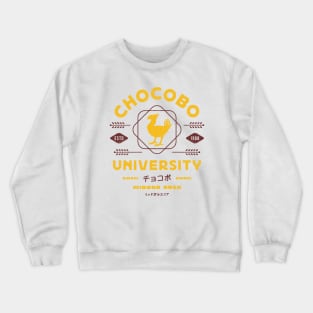 Chocobo University Crest Crewneck Sweatshirt